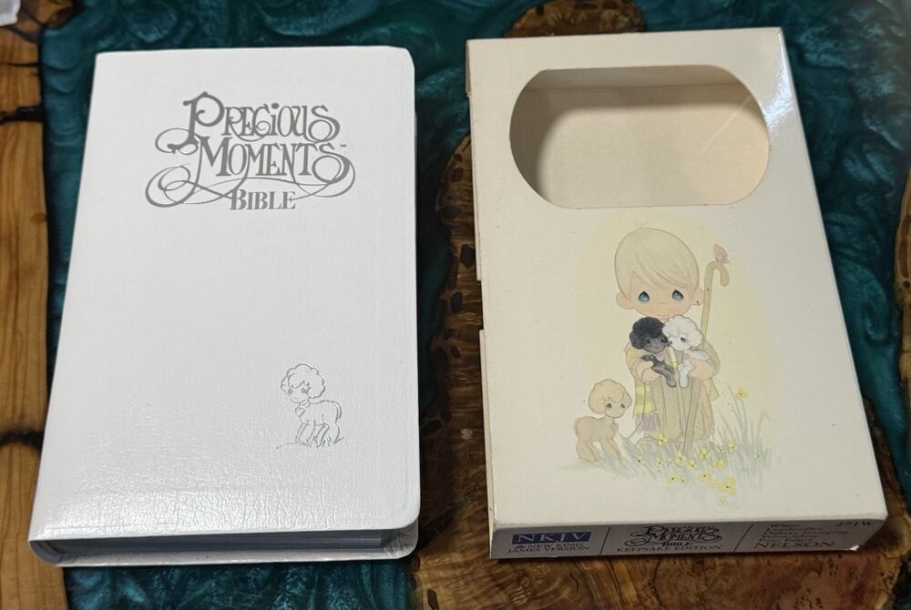 Precious Moments Bible - NKJV (1985, Imitation Leather)
